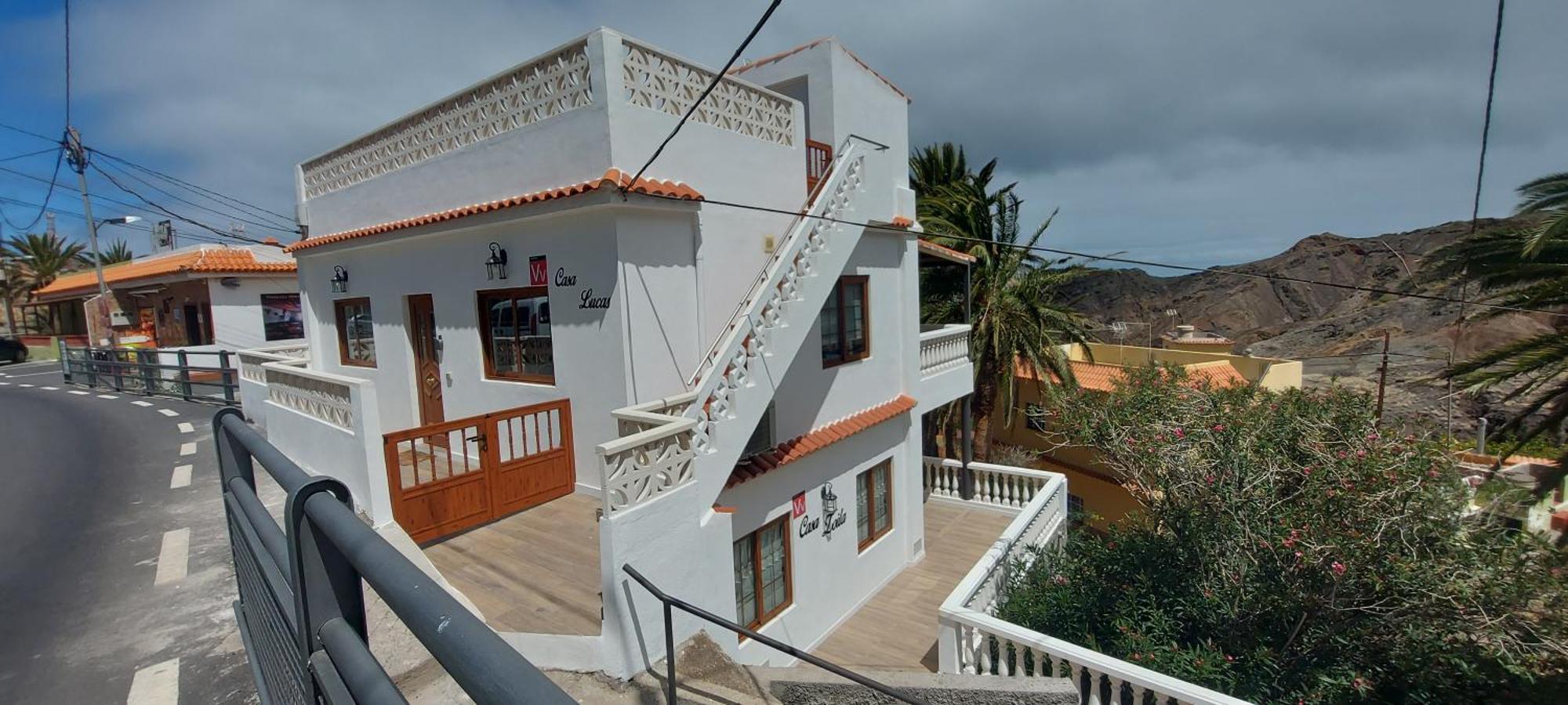 Вилла Vv Casa Lucas A 15 Minutos Del Garajonay Вальеэрмосо Экстерьер фото